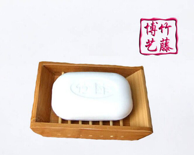 中号炭化楠竹肥皂香皂盒