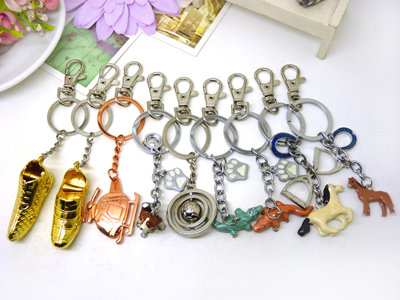  男士女创意可爱钥匙圈 情侣钥匙扣挂件