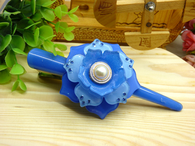  亚克力水钻大号鸭嘴夹