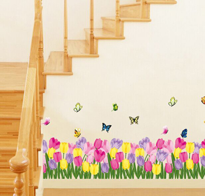 特大号客厅电视背景墙贴纸卧室浪漫温馨装饰贴画