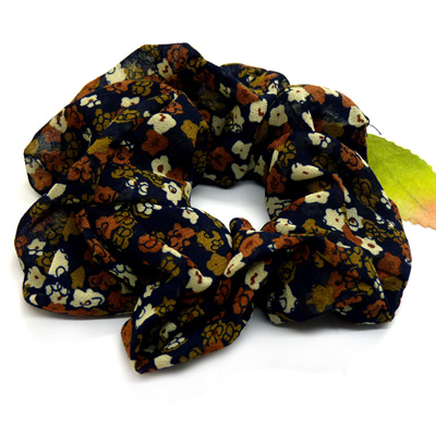 1号发圈新款手工绢纱发绳时尚花朵高档发圈头花发饰