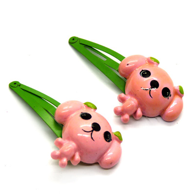 一对儿童发饰卡通动物BB夹宝宝发夹 发卡 压夹	