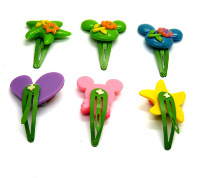 一对儿童发饰卡通动物BB夹宝宝发夹 发卡 压夹