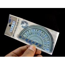 10cm塑料透明量角器