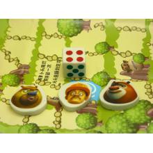 4件套游戏棋橡皮套装益智橡皮