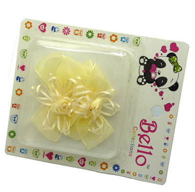 2个装手工蝴蝶结品牌原创韩国边夹发卡头饰品发饰	