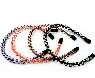 可以带10年时尚布艺麻花劲细头箍