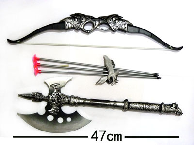 大号兵器盾牌PU儿童玩具剑斧