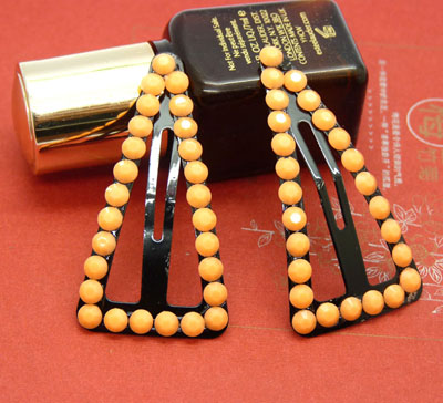 1对镶钻BB夹 发饰头饰