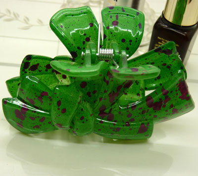 百款混搭发饰塑料抓夹批发