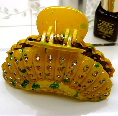 百款混搭发饰塑料抓夹批发