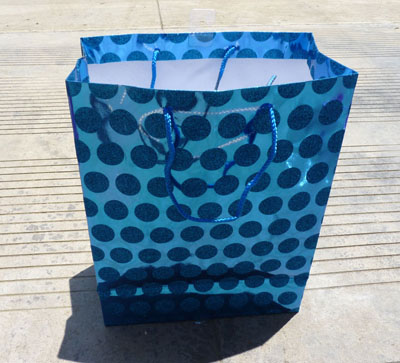 化妆饰品手提纸袋定做烫金精品礼品袋