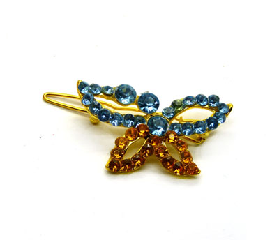 蝴蝶结鸭嘴夹韩国水钻压夹