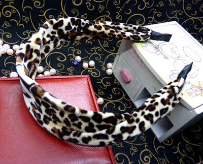 绒布金丝绒钢卡发带发箍头带