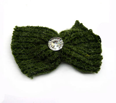 新款热卖布艺蝴蝶结发夹 弹簧夹厂家批发