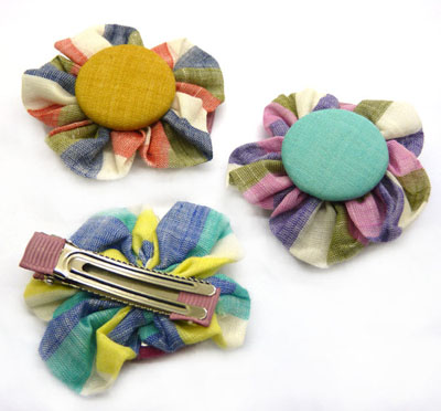 一对卡通夹可爱糖果色发夹