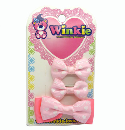 韩版布艺压夹组合原价2.85现价1.15 