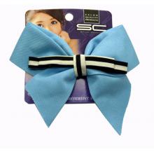 新款热卖布艺蝴蝶结发夹 弹簧夹厂家批发 