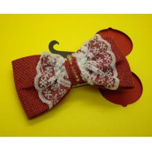 新款热卖布艺蝴蝶结发夹 弹簧夹厂家批发