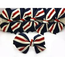 新款热卖布艺蝴蝶结发夹 弹簧夹厂家批发