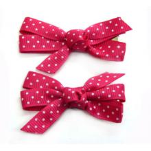 一对装新款儿童蝴蝶结彩色发夹