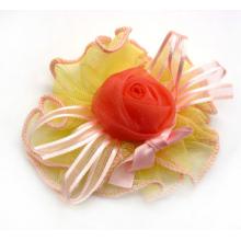 儿童可爱蕾丝布艺压夹 女孩发夹发卡