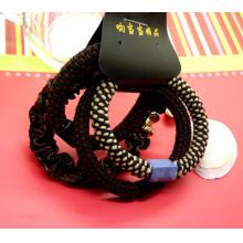 4支装韩国高弹力粗皮筋发绳