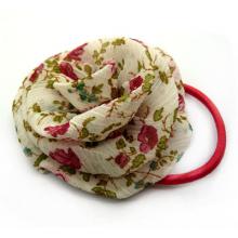 多色雪纺花朵童头绳 发圈 头花