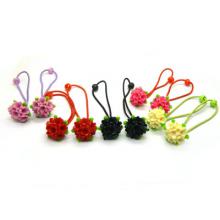 一对亚克力糖果色果冻球发圈 米奇球球头绳 混款发绳皮筋