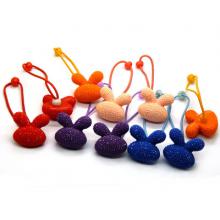 一对亚克力糖果色果冻球发圈 米奇球球头绳 混款发绳皮筋