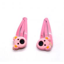 一对BB边夹发饰儿童发饰宝宝对夹公仔塑胶发夹 